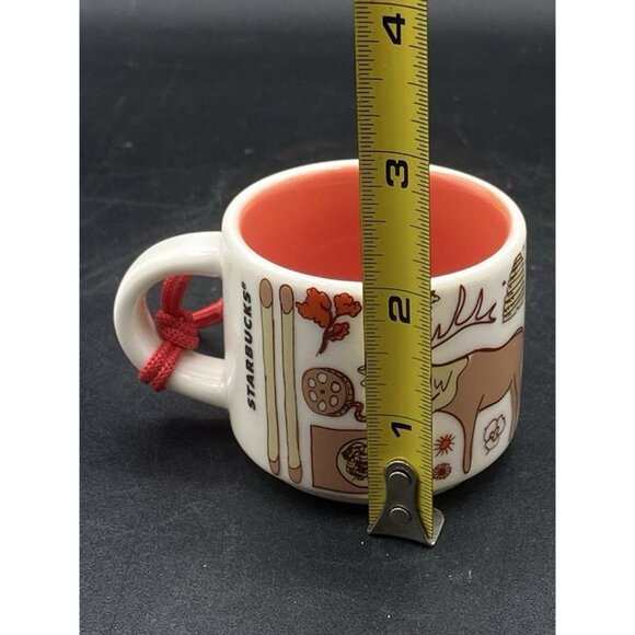 UTAH Starbucks Been There Series Coffee Ornament Demitasse Mini 2019 - Picture 7 of 9